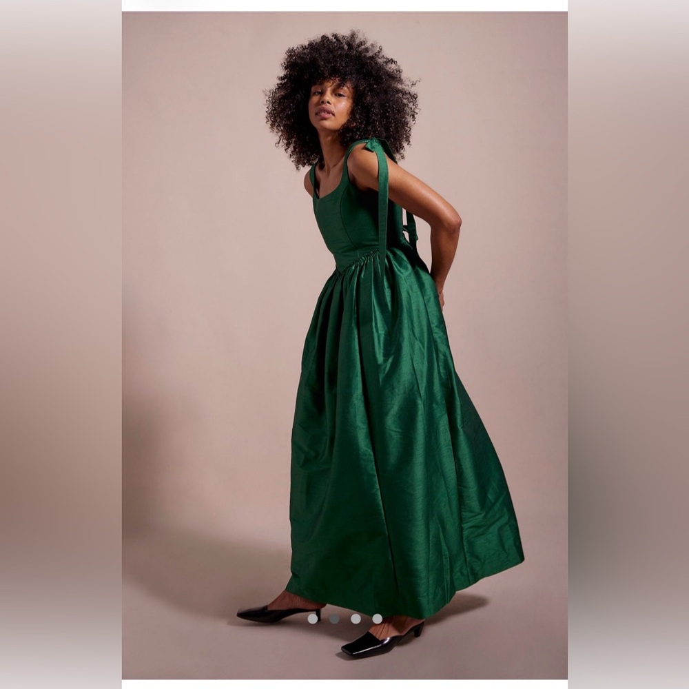 Louise New York Marie Dress in Emerald Green XS NWT